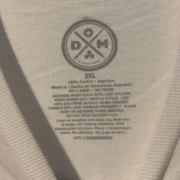 White Positive Energy Graphic T-Shirt Sz 2X - Picture 3 of 5